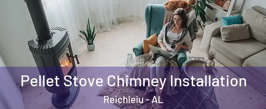 Pellet Stove Chimney Installation Reichleiu - AL
