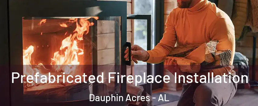 Prefabricated Fireplace Installation Dauphin Acres - AL