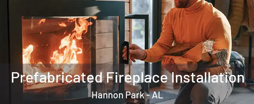 Prefabricated Fireplace Installation Hannon Park - AL