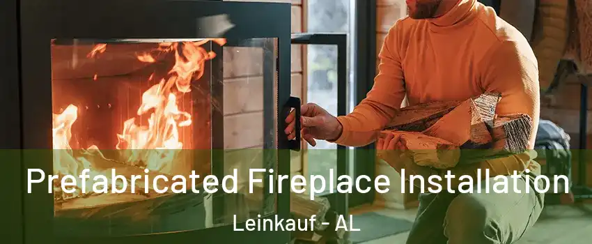 Prefabricated Fireplace Installation Leinkauf - AL