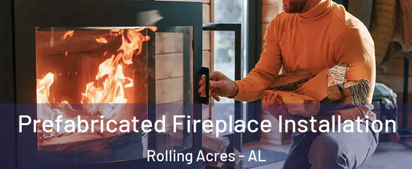 Prefabricated Fireplace Installation Rolling Acres - AL
