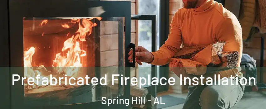 Prefabricated Fireplace Installation Spring Hill - AL