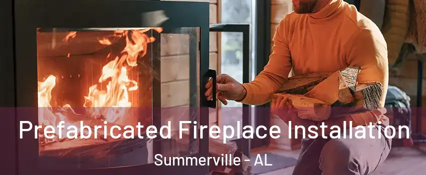 Prefabricated Fireplace Installation Summerville - AL