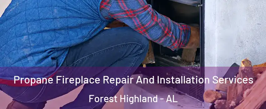 Propane Fireplace Repair And Installation Services Forest Highland - AL