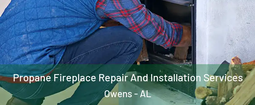 Propane Fireplace Repair And Installation Services Owens - AL