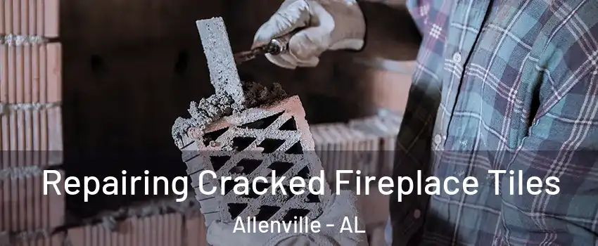 Repairing Cracked Fireplace Tiles Allenville - AL