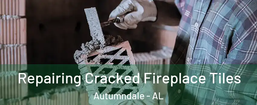 Repairing Cracked Fireplace Tiles Autumndale - AL
