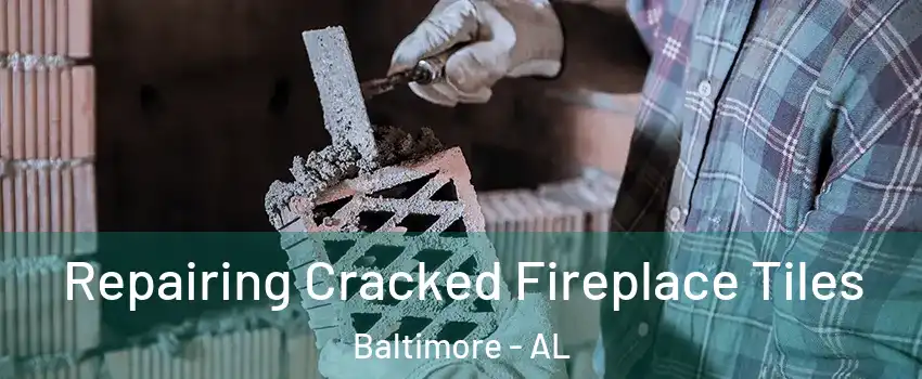 Repairing Cracked Fireplace Tiles Baltimore - AL