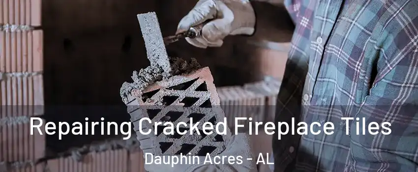 Repairing Cracked Fireplace Tiles Dauphin Acres - AL