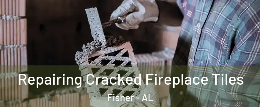 Repairing Cracked Fireplace Tiles Fisher - AL