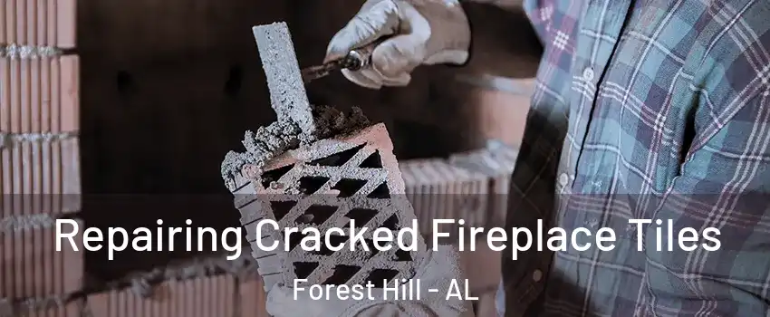 Repairing Cracked Fireplace Tiles Forest Hill - AL