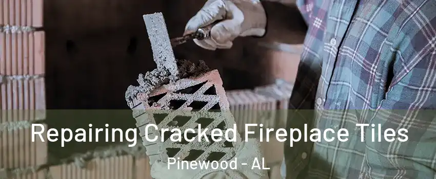 Repairing Cracked Fireplace Tiles Pinewood - AL