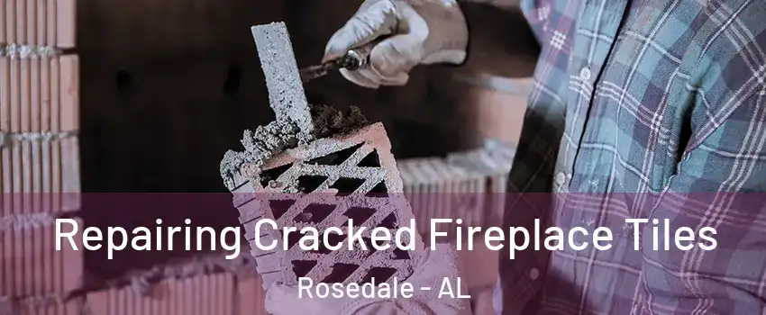 Repairing Cracked Fireplace Tiles Rosedale - AL