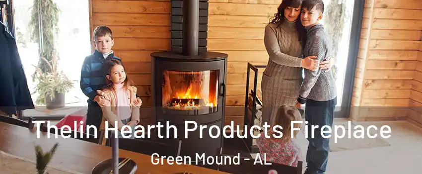 Thelin Hearth Products Fireplace Green Mound - AL