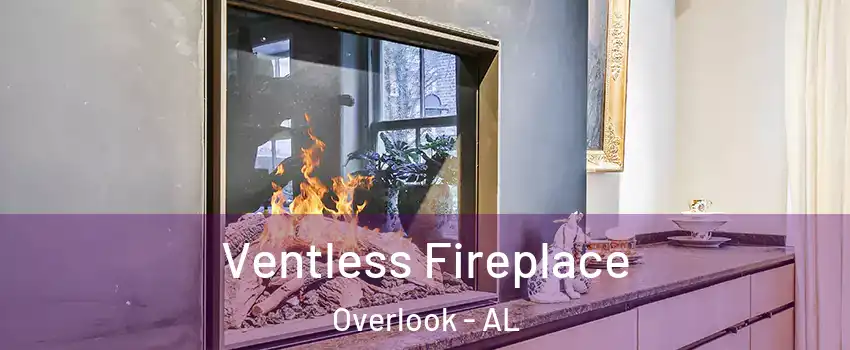 Ventless Fireplace Overlook - AL