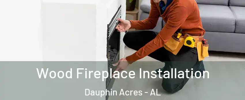 Wood Fireplace Installation Dauphin Acres - AL