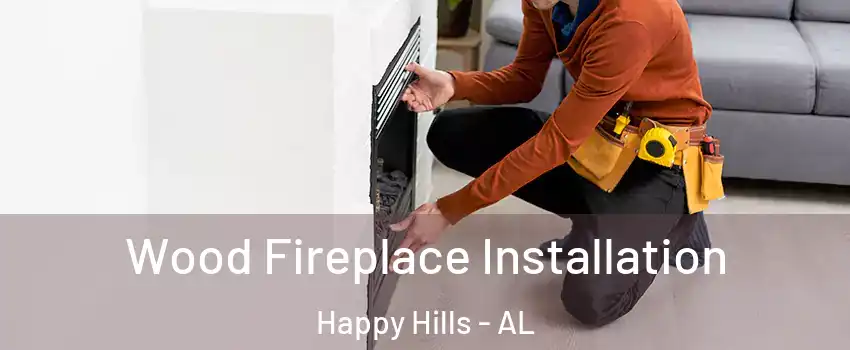 Wood Fireplace Installation Happy Hills - AL