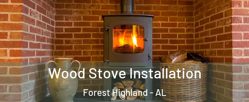 Wood Stove Installation Forest Highland - AL